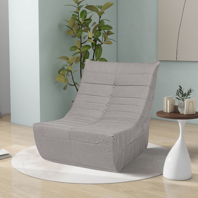 Bean Bag Chair, Big Beanbag Chair Floor Couch, Fireside Chair Memory Foam Lounge Chair for Living Room Bedroom, Office