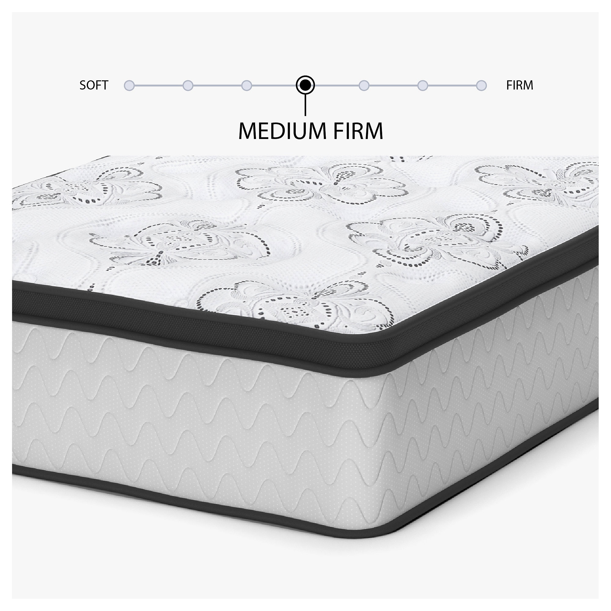 Chime 12-inch Hybrid Mattress in a Box - On Sale - Overstock