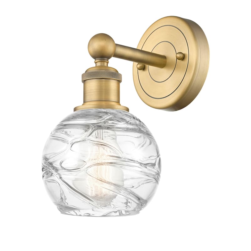 Innovations Lighting 616-1W-11-6 Athens Deco Swirl Sconce Athens Deco