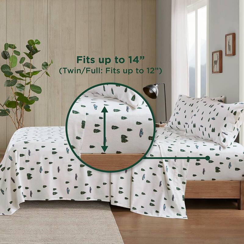 Woolrich Cotton Flannel Sheet Set