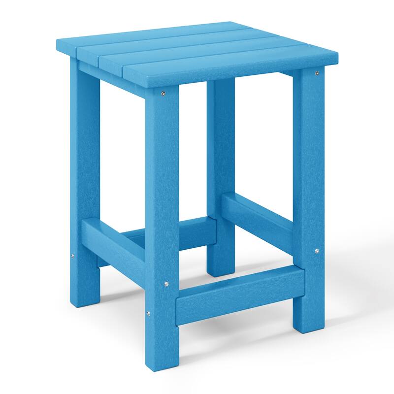 Laguna Kids Outdoor Poly Adirondack Chair With Side Table 2-Piece Set