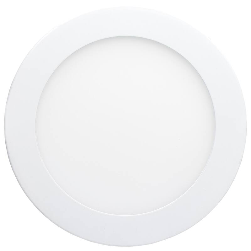 12 Watt LED Direct Wire Downlight Edge-lit 6-Inch CCT Selectable Round Remote Driver