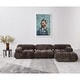 preview thumbnail 17 of 27, Daimion 4 Pieces Upholstered Sectional