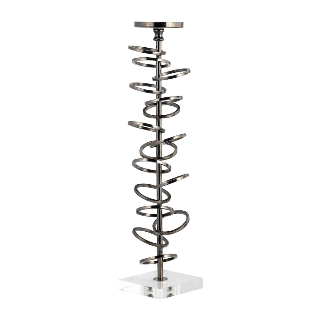 Sagebrook Home Metal Ring Toss Candleholder