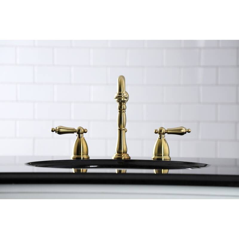 Kingston Brass Heritage 8 in. Widespread Bathroom Faucet