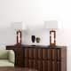 Option Reddish Brown Wood