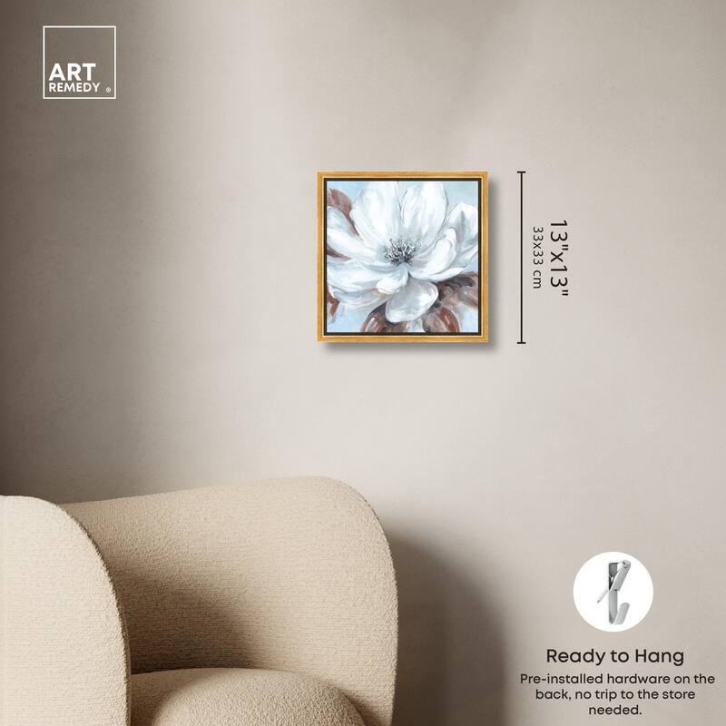 Delicate Blooms I Canvas by Art Remedy