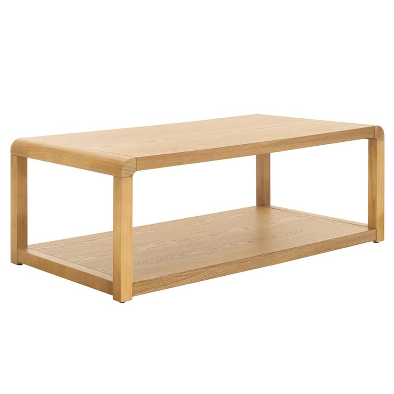 SAFAVIEH Home Omara 2 Tier Coffee Table - 45"W x 24"D x 16"H
