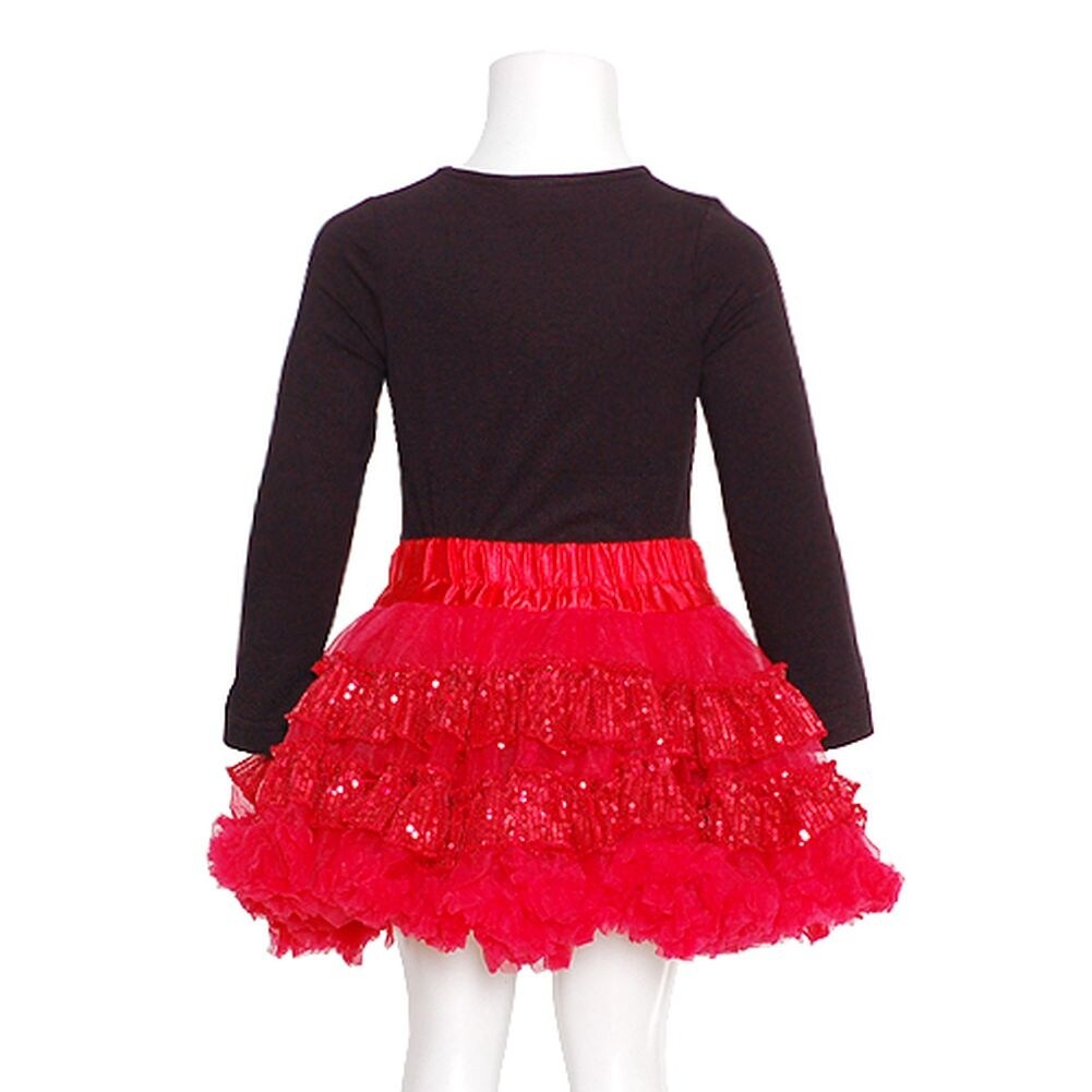 childrens red tutu skirt