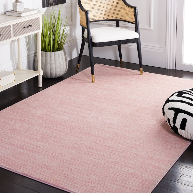 SAFAVIEH Vision Sunanda Modern Ombre Tonal Rug. - 3' Square - Pink