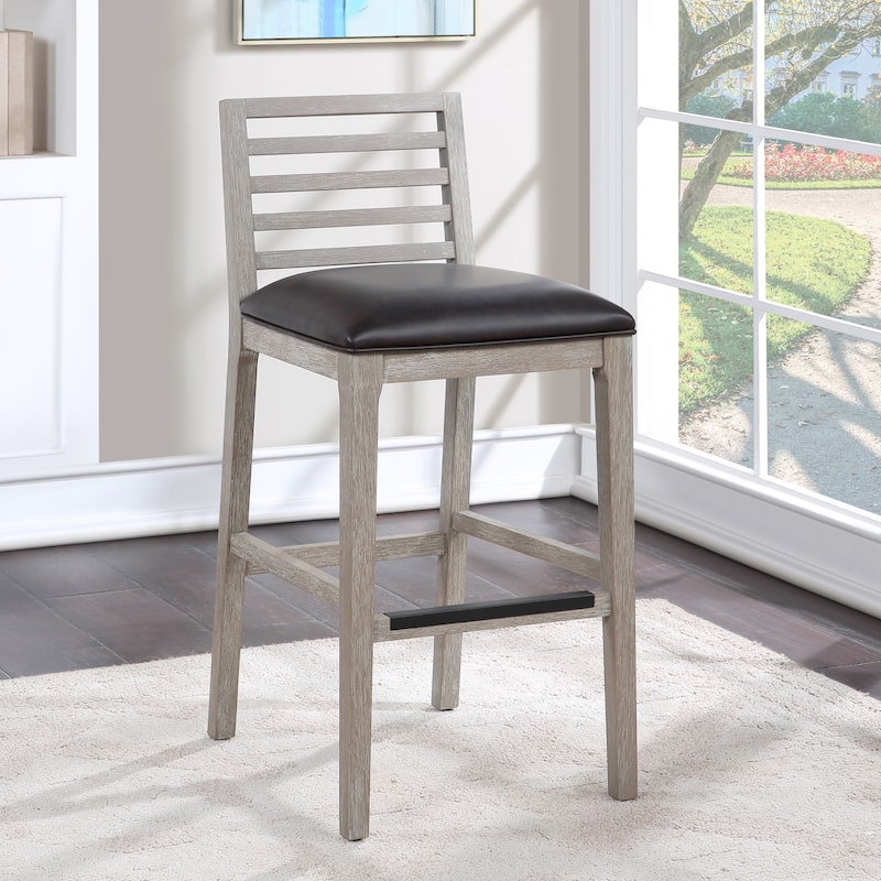 Sunnyvale Solid Wood Bar Stool
