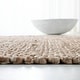 preview thumbnail 18 of 27, Lauren Ralph Lauren Handmade Callum Weave Transitional Solid Jute Rug