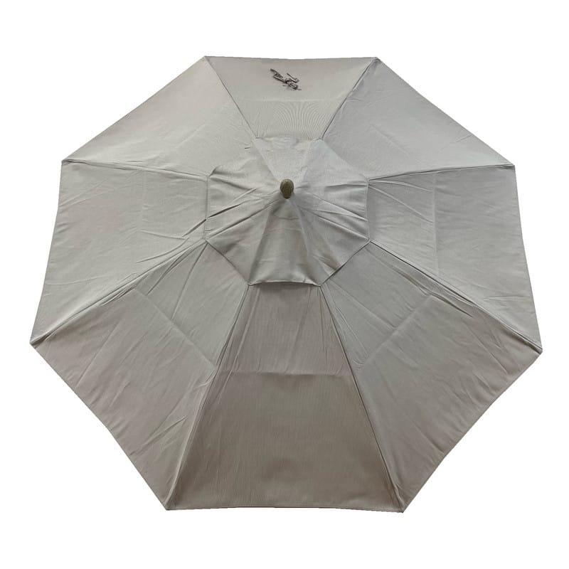Tropishade 7.5' Market Umbrella with Sunbrella 7761 Ant Beige Rib
