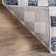 preview thumbnail 4 of 10, Nuloom Ashanti SpinClean Vintage Checkers Machine Washable Area Rug