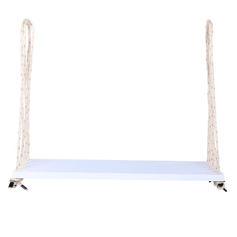 Hanging Porch Swing Bench with Cushion and Pillows