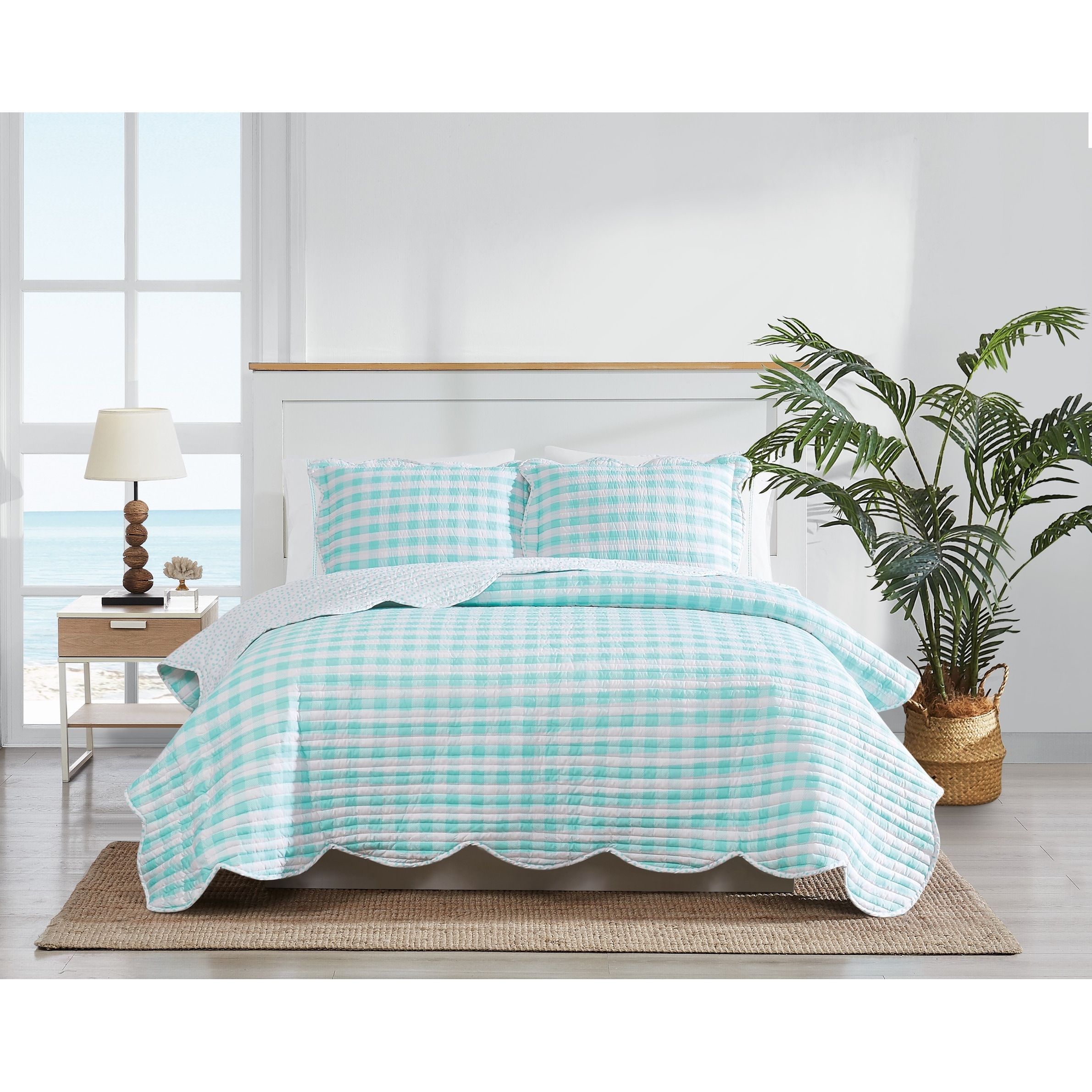 SCOUT Barnaby Checkham Quilt Set