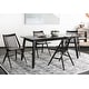 preview thumbnail 17 of 16, SAFAVIEH Dining 19 inch Wren Black Spindle Dining Chair (Set of 2)