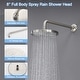 preview thumbnail 14 of 28, Luxier SS-B02 Single Handle 1-Spray Shower Faucet (Valve Included)