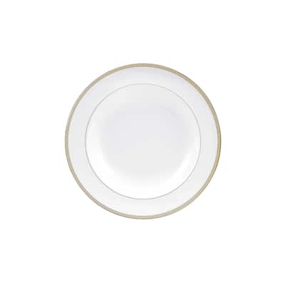 Vera Wang Lace Gold Rim Soup Plate 8.9in