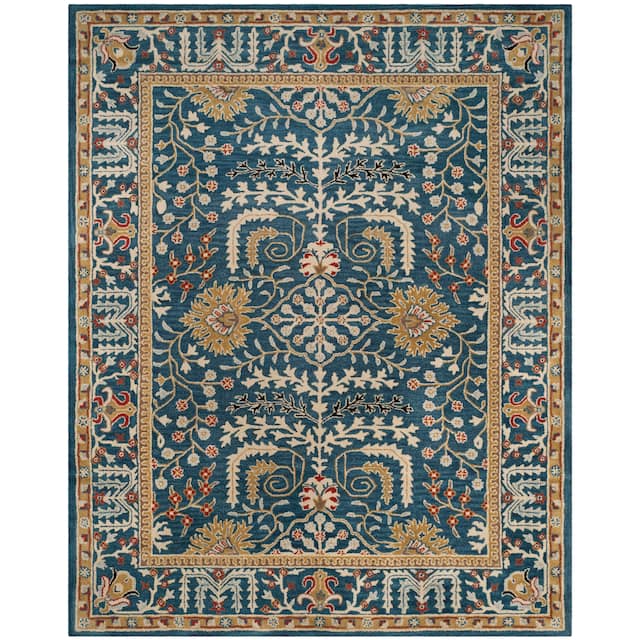 SAFAVIEH Handmade Antiquity Amalia Traditional Oriental Wool Rug