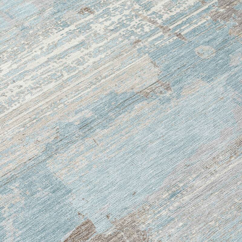 Machine Washable Indoor/ Outdoor Chic Veta Chantille Rug