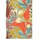 preview thumbnail 26 of 31, SAFAVIEH Handmade Blossom Verona Modern Floral Wool Rug 4' x 6' - Blue/Multi - Rectangle