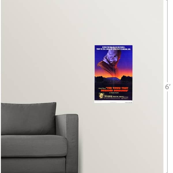 Shop Poster Print Entitled The Town That Dreaded Sundown 1977