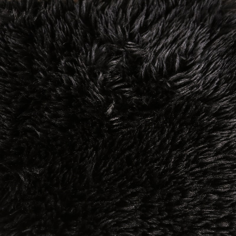 Furniture of America Ylena Modern 3-Piece Faux Fur Foam Modular Compressed Sofa