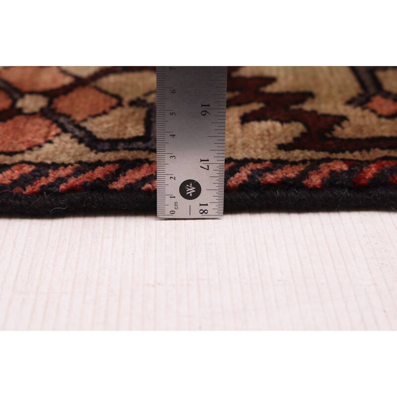 ECARPETGALLERY Hand-knotted Anatolian Vintage Dark Navy, Red Wool Rug - 5'2 x 7'5