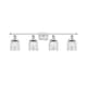 Option Clear / White and Polished Chrome