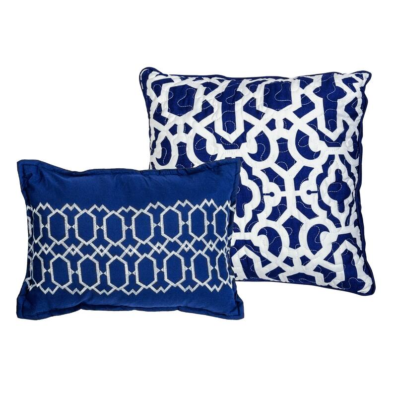 Serenta Montgomery Printed Microfiber 7-piece Quilt Set