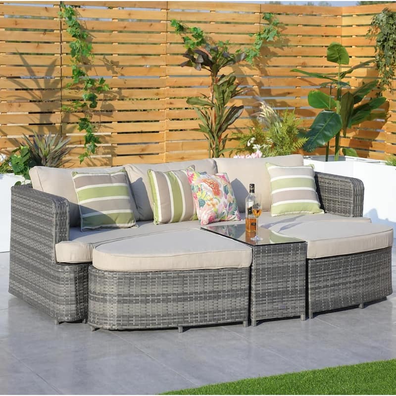 Outdoor Sectional Daybed Garden Furniture