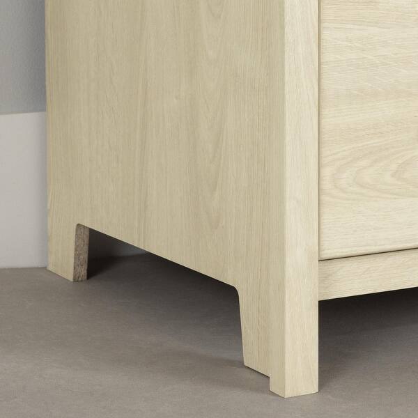 south shore cotton candy dresser South Shore Cotton Candy 3-Drawer Pure White Changing Table 3250333