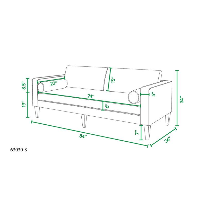 Jennifer Taylor Home Nicholi Sofa