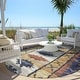 preview thumbnail 47 of 84, Machine Washable Indoor/Outdoor Tribal Global Chantille Rug