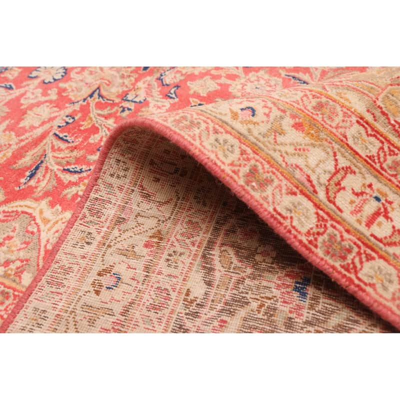 ECARPETGALLERY Hand-knotted Antalya Vintage Red Wool Rug - 9'6 x 12'8