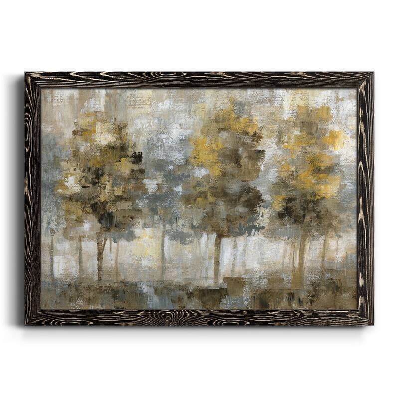 Linen Trees-Premium Framed Canvas - Ready to Hang