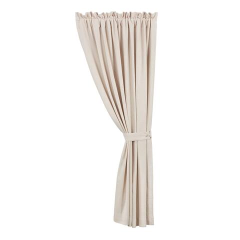HiEnd Accents Luna Extra Long Lined Curtain Panel, 48"x120", 1PC - 48"x120"