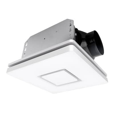 Akicon Bathroom Exhaust Fan with Light, 90 CFM, 1.5 Sones, Nightlight Included