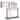 Cheer Collection 6pc Stainless Steel Kitchen Knife Set with Acrylic Stand