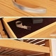 preview thumbnail 4 of 6, John Louis Home 12in. Deep Solid Wood 5-Drawer/Doors Simplicity Closet Organizer Honey Maple