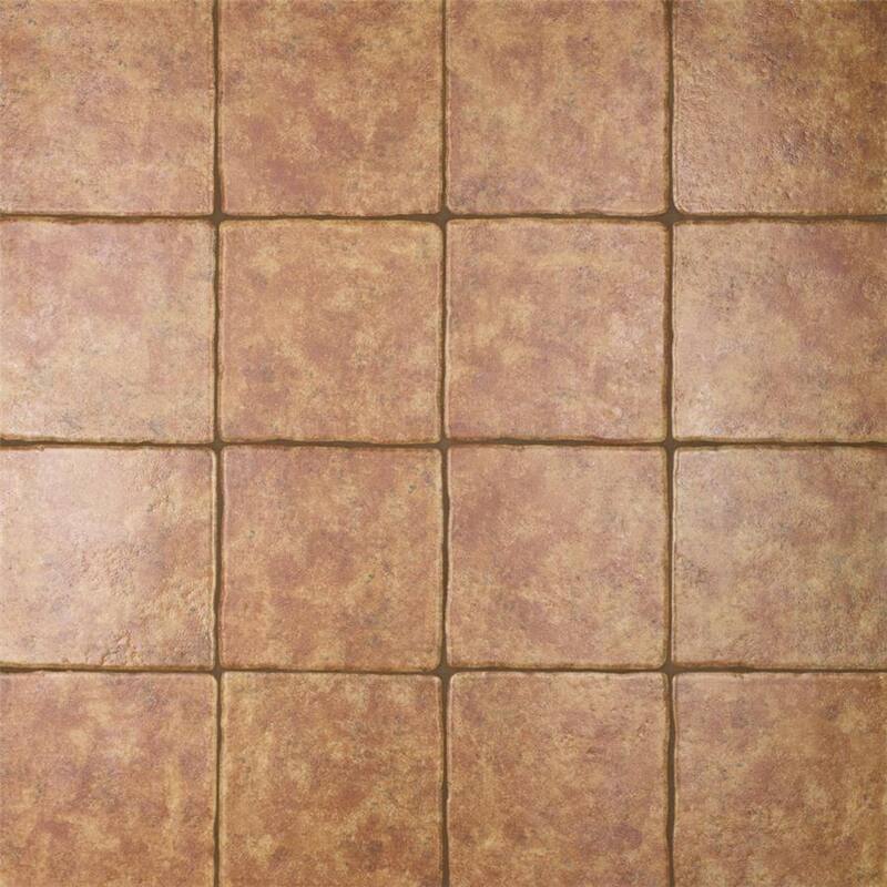 Merola Tile Costa Marron 7-3/4" x 7-3/4" Ceramic Floor and Wall Tile