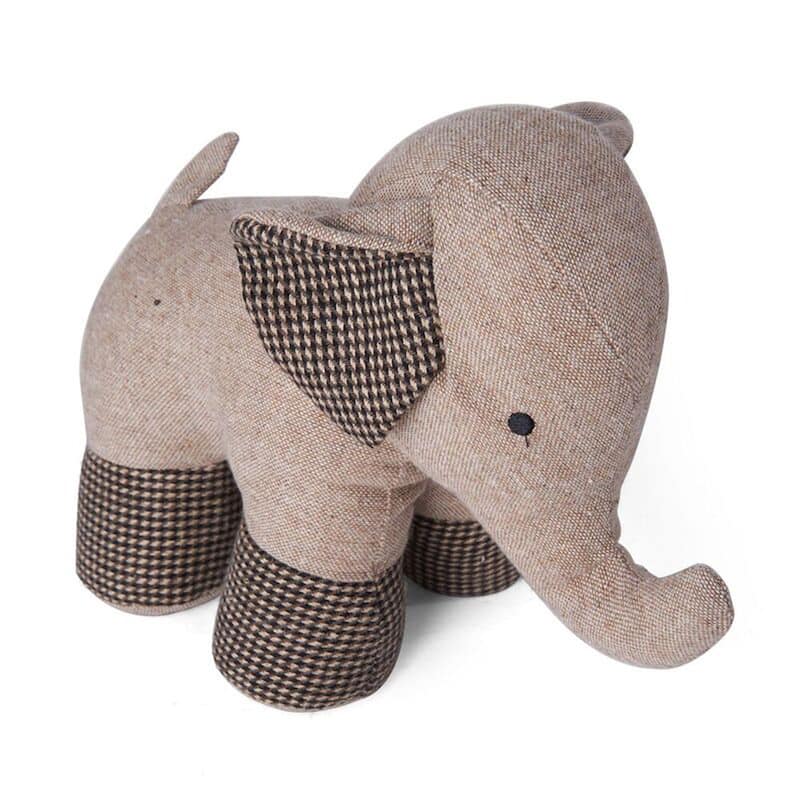 Elements Elephant Door Stopper, 10 Inch - N/A
