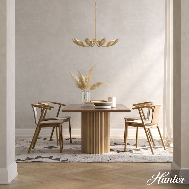 Hunter Juneway 10 Light Chandelier – Transitional, Modern/Contemporary – Dining Room, Living Room, Bedroom, Entry
