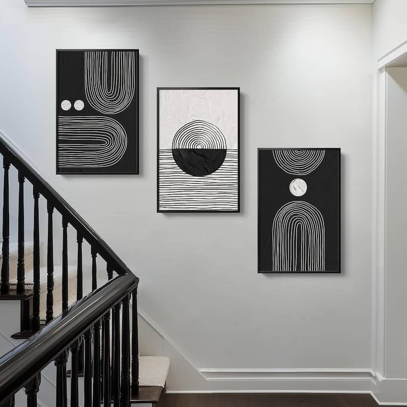 Mid-Century Modern Pictures Minimalist Bohemian Wall Art
