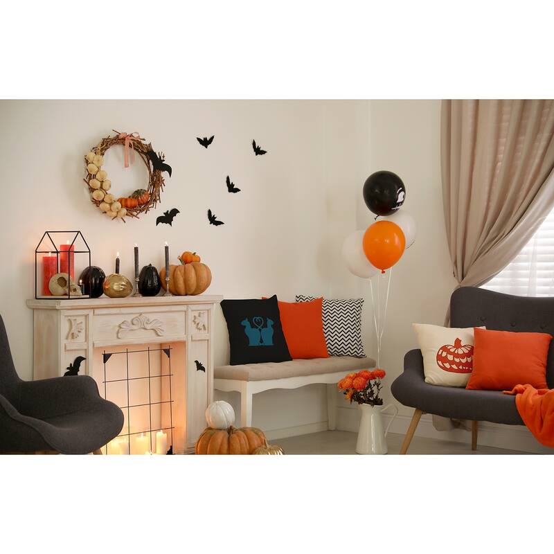 Halloween Cats Accent Pillow