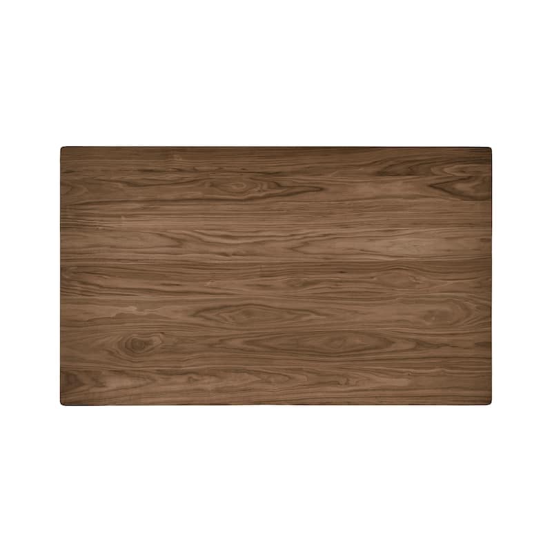 Wren Mid-Century 6-Seater Rubberwood Dining Table with Walnut Veneer by Christopher Knight Home