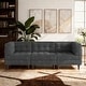 preview thumbnail 3 of 146, Madison Oversized Upholstered Corduroy Modular Sectional Sofa Grey-3 Piece Type1