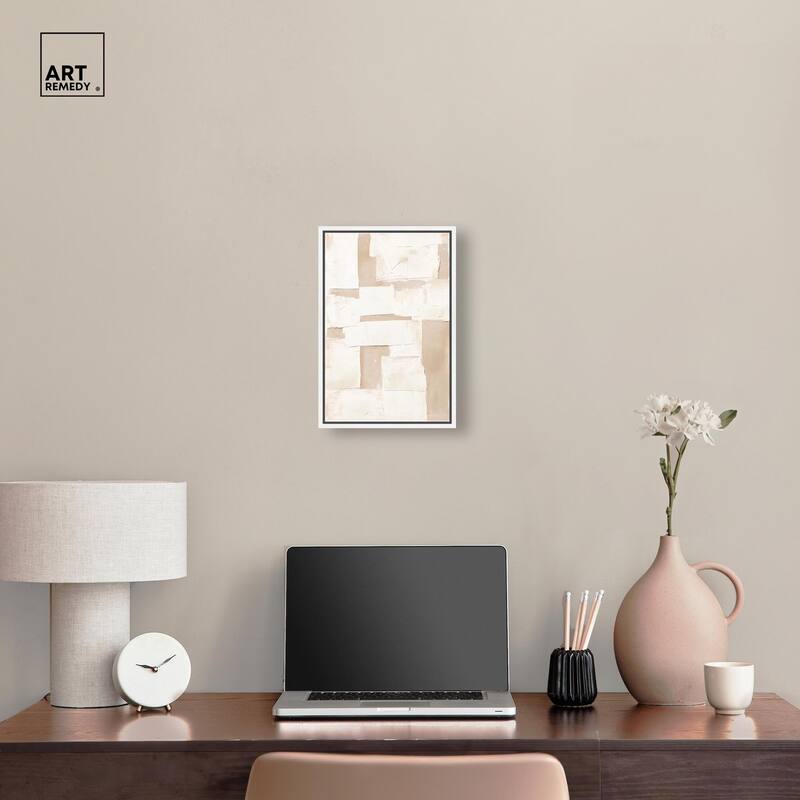 Plastered Planes III Canvas by Art Remedy