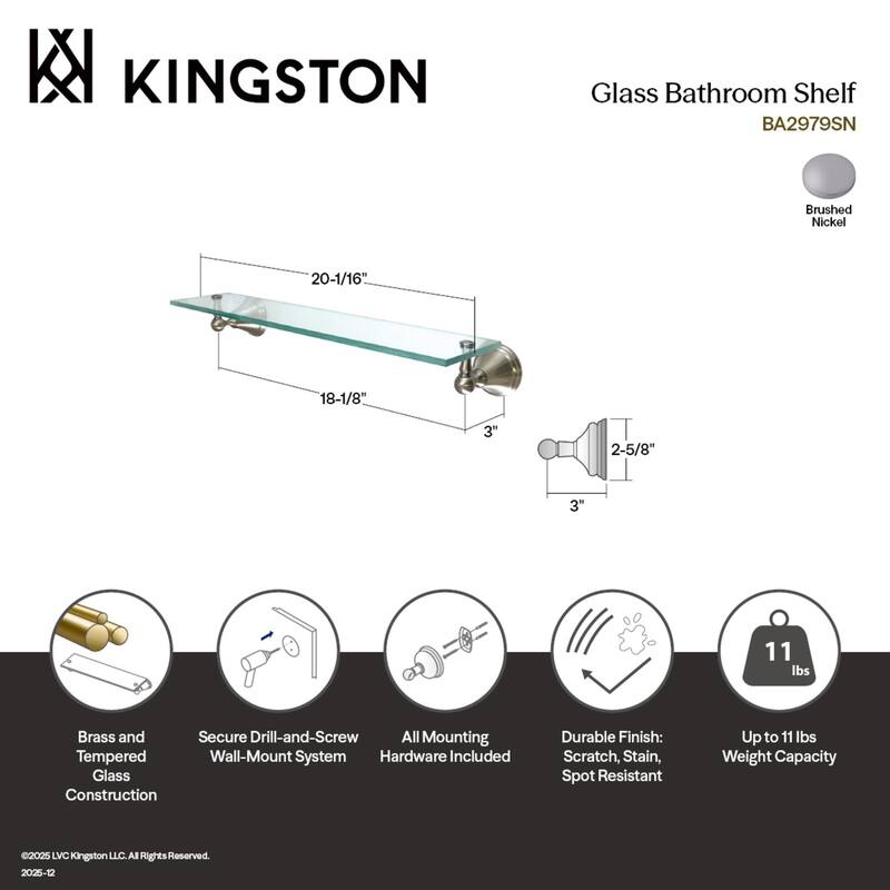 Governor Glass Shelf